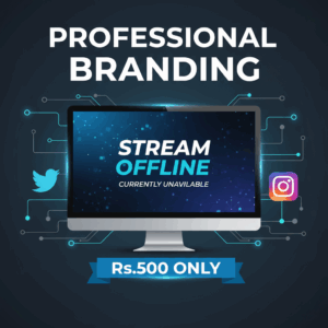 Custom Stream Banner