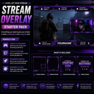 Stream Overlay Starter Pack